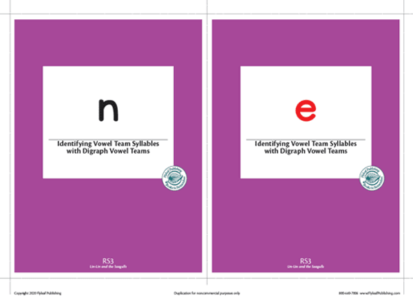 Reading Series Three Foundational Skills Instructional Cards